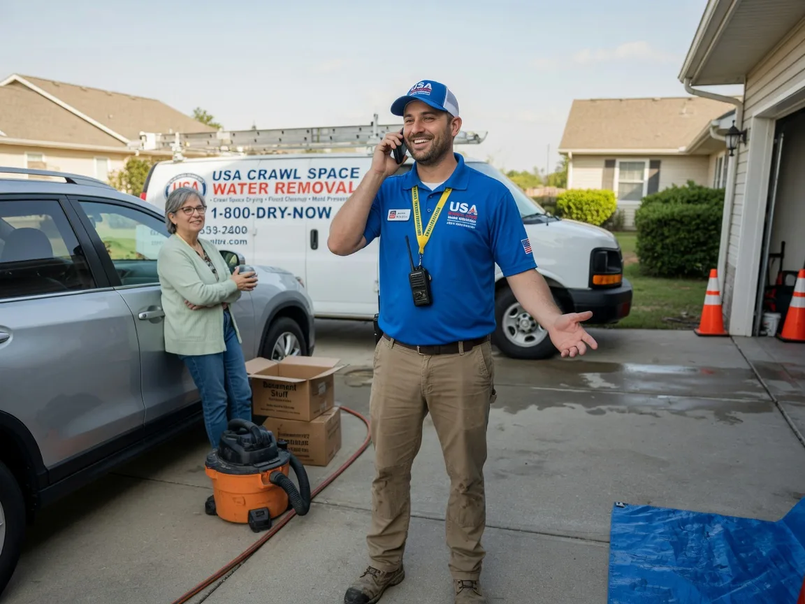 Crawl Space Water Removal Scott, AR FAQs